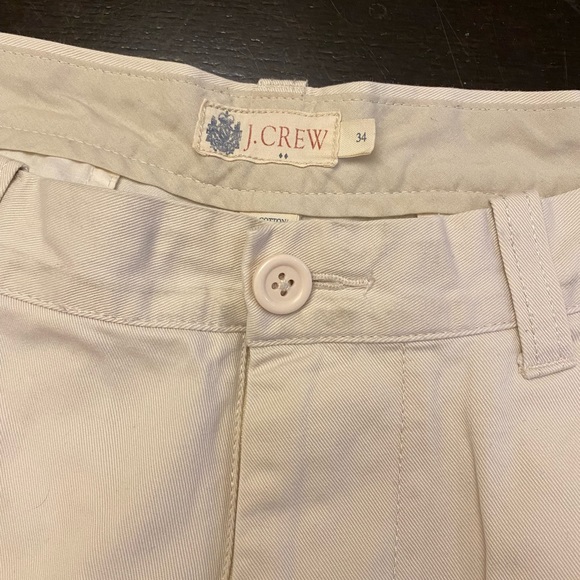 J Crew Men’s White Shorts (Size: 34) - Picture 2 of 3